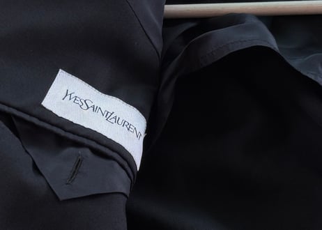 yves saint laurent rive gauche ”Stefano Pilati”期 black set up suit