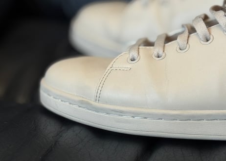 rafsimons leather sneakers