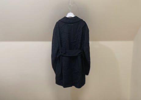 mm6 maison margiela 2020aw crash trench coat 42 dead stock