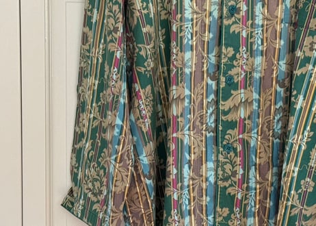 yves saint laurent "総柄" open collar shirt