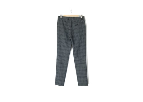2017ss maison margiela check trousers dead stock A