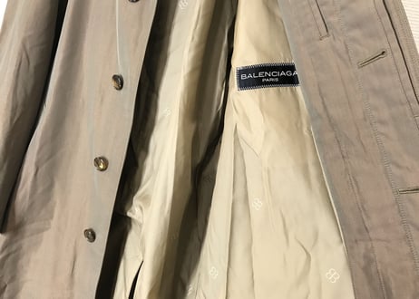 balenciaga liner coat