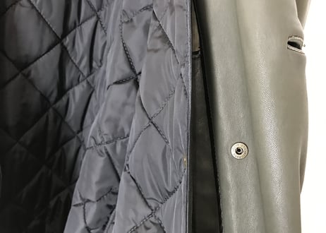 2013aw loewe leather coat