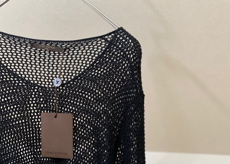 louis vuitton over size low gauge knit dead stock