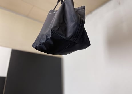 jilsander nylon tote bag