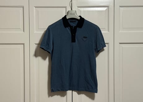 prada logo polo shirt