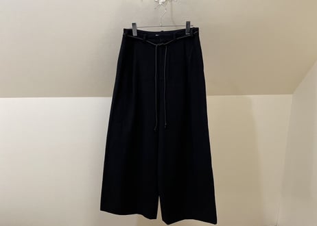 efilevol drawstrings wide trousers