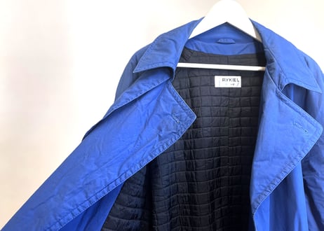 80s sonia rykiel homme made in Belgium trench coat