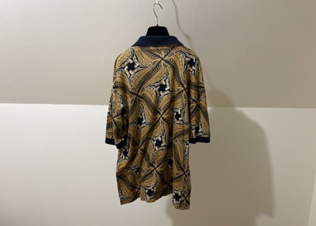 salvatore ferragamo open open collar polo shirt