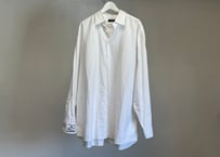 rafsimons burning down over size shirt