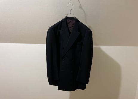 【setup special pick up】80-90s set up suit black double