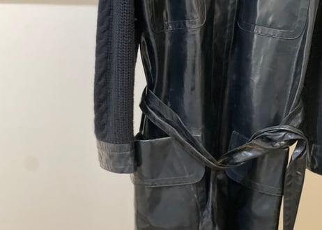 1980s yves saint laurent rive gauche coat