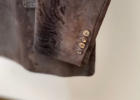 loewe unborn calf leather jacket