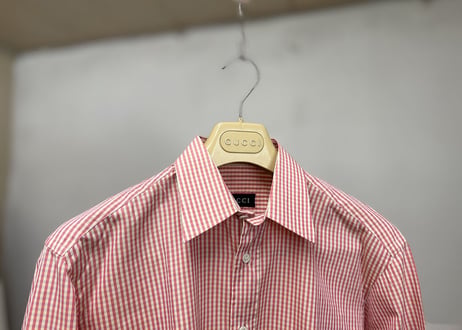 gucci check shirt