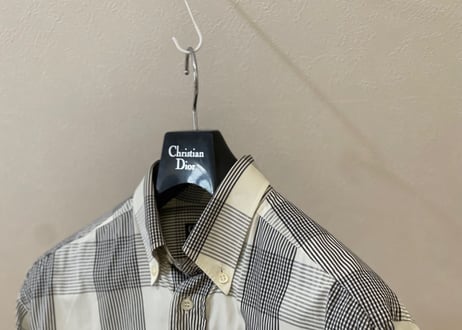 christian dior made in France check shirt