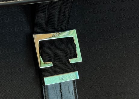 dior logo "総柄" shoulder bag