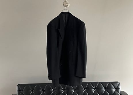 yves saint laurent double set up suit