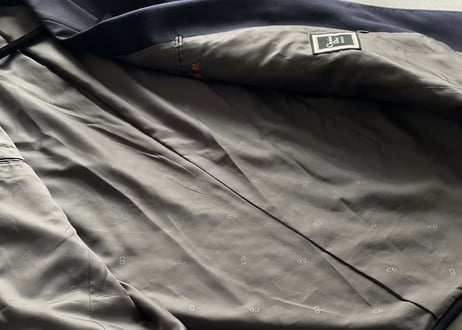 christian dior double set up suit
