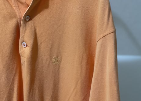 hermes "H” logo big size polo shirt