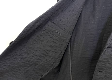 issey miyake summer set up suit