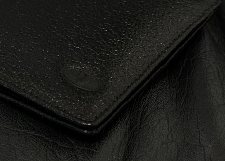 dior leather walled dead stock