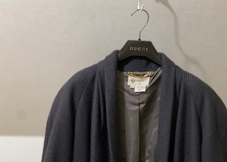80s gucci long coat