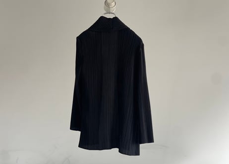 pleats jacket dead stock