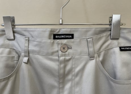 balenciaga 2020ss flare pants deas stock