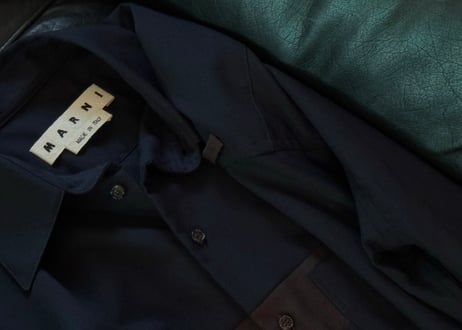 marni tropical wool shirt
