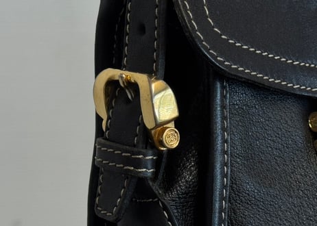 loewe anagram leather shoulder bag