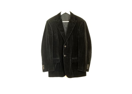 jilsander velour jacket