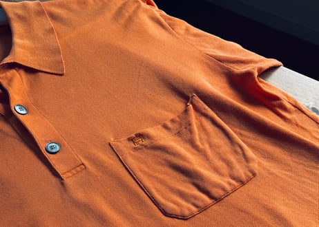 hermes H logo polo shirt
