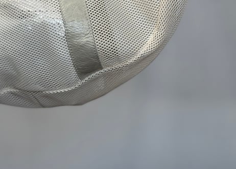 maison margiela "初期" large size mesh leather bag