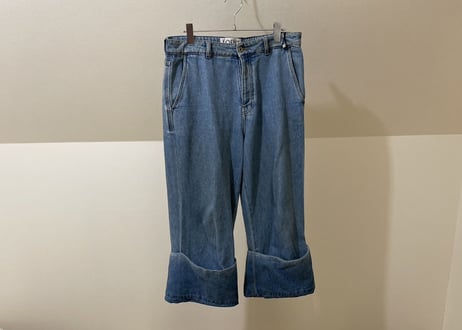 loewe 2020aw fisherman denim pants