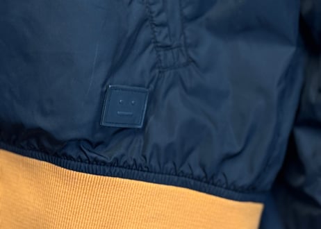 acne studios face motif bomber jacket #2
