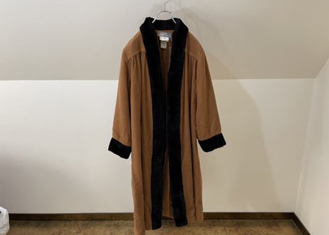 70s yves saint laurent made in Flance loing coat