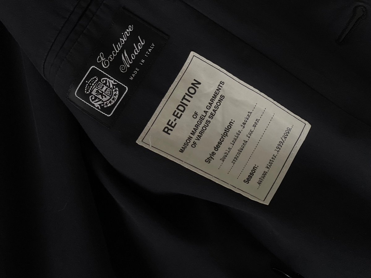 メゾンマルジェラ “Re-edition” インサイドアウトジャケット 44 Maison Margiela メゾンマルジェラ インサイドアウトジャケット
