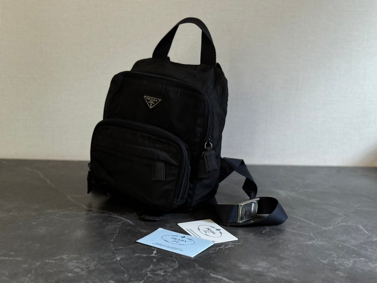 I*。様 N*v様 PRADA ブラック ナイロン バックパック prada nylon back pack | weekend tokyo