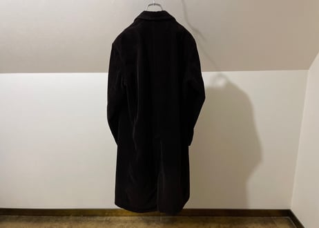 dries van noten corduroy double coat