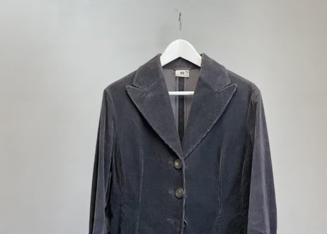 1990-2000s dries van noten corduroy coat