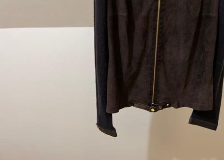 gucci cashmere leather jacket