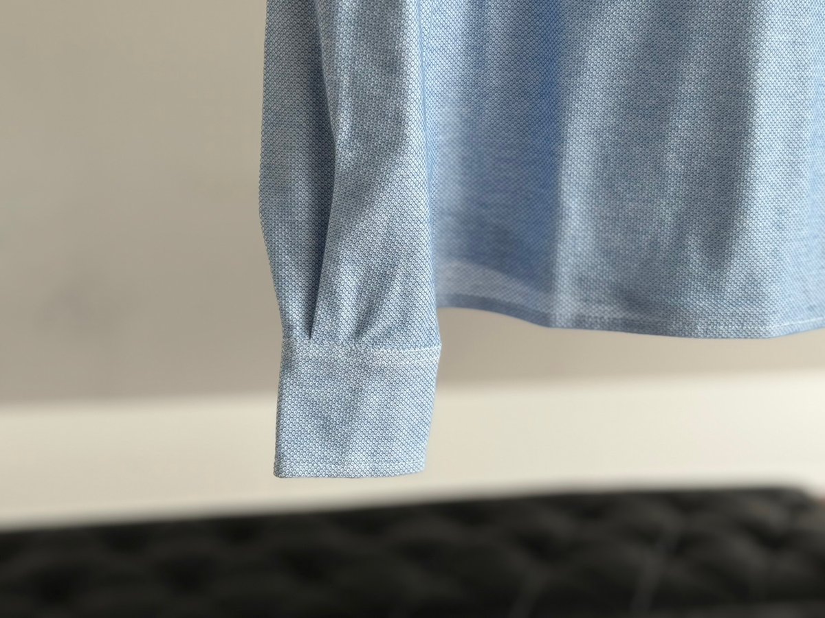 oscar marangon shirt blue | weekend tokyo