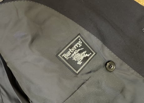burberry double blazer "tasmania wool"