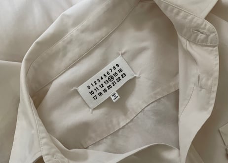 maison margiela 2017ss replica shirt