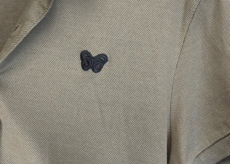 bottega veneta by "thomas meier" butterfly polo shirt