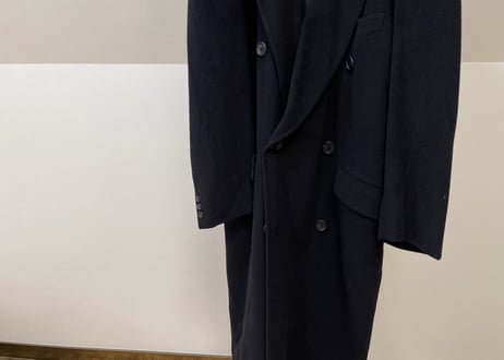 krizia double chesterfield coat