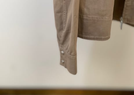 jilsander silk cotton blouson
