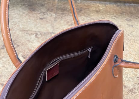 vintage made in italy leather bag