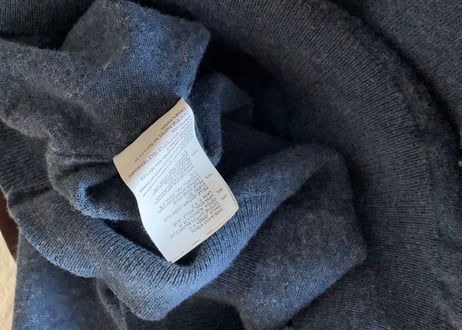 maison margiela elbow patch knit