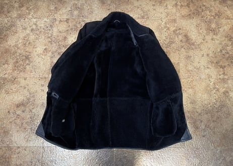 80s gianni versace istante leather coat